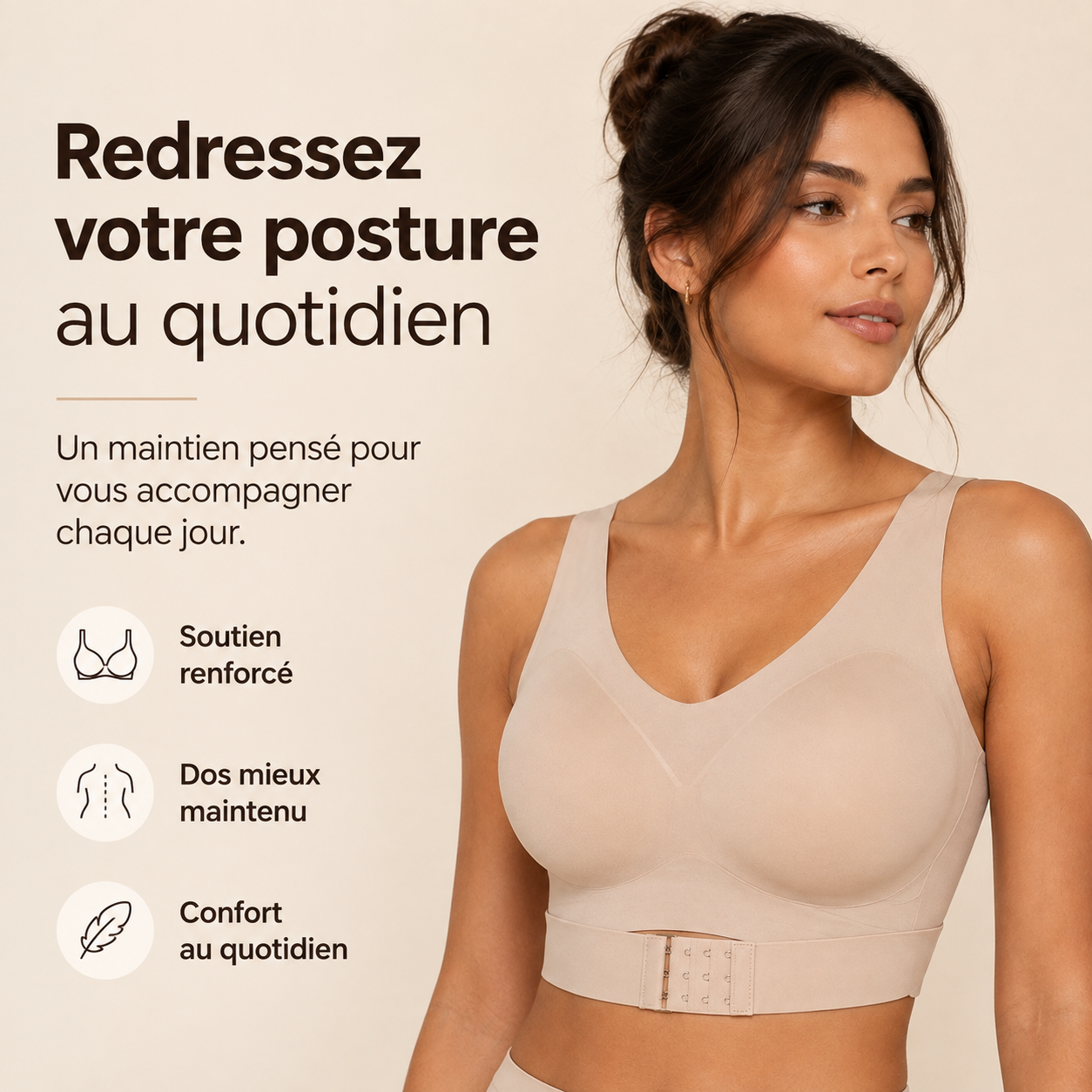 Brassière 2 en 1